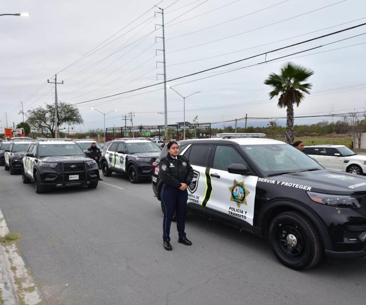 Refuerza Apodaca su área de seguridad con nuevas patrullas