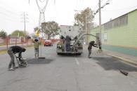 Empieza Escobedo operativo de mantenimiento de vialidades Empieza Escobedo operativo de mantenimiento de vialidades