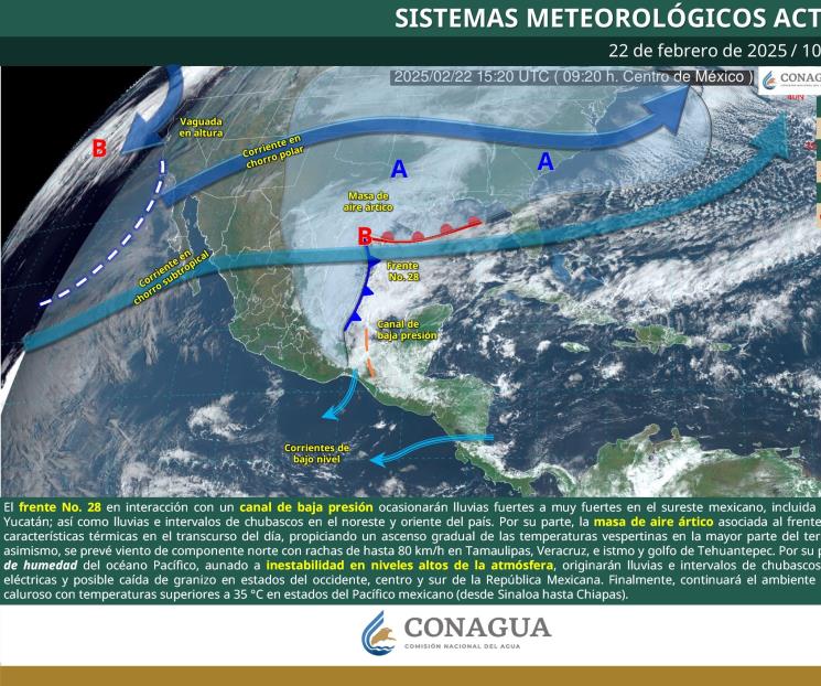 Clima hoy en México: No sueltes el paraguas