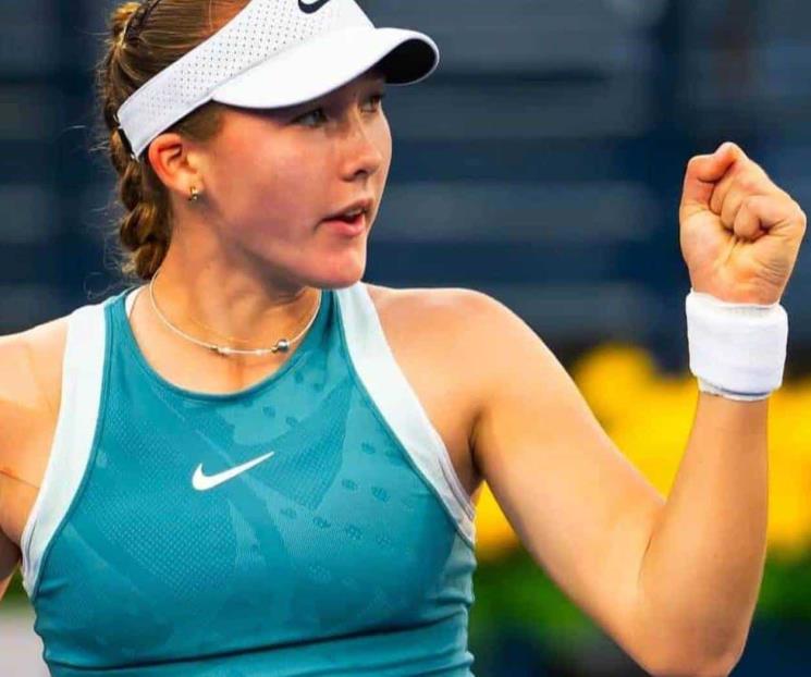 Se corona Mirra Andréyeva en Torneo de Dubai... ¡a los 17 años!