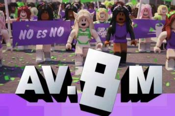 Convocan a marcha digital en Roblox por el D&iacute;a de la Mujer