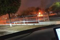 Moviliza incendio de alcantarillas en Guadalupe