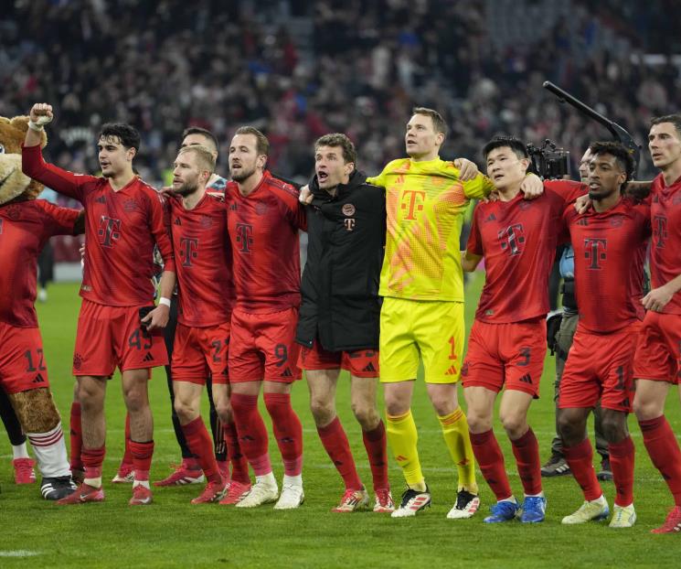 Golea el Bayern y se afianzan en la cima de la Bundesliga