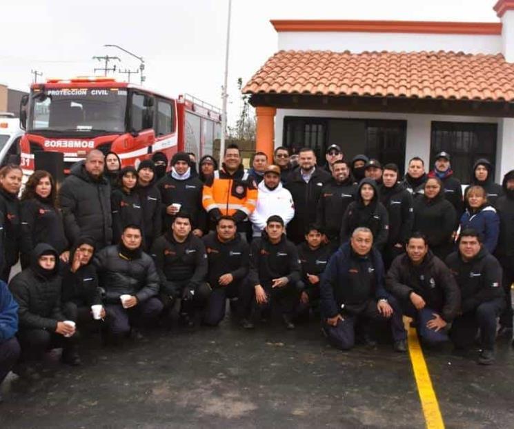 Inauguran nueva estación de bomberos Inauguran nueva estación de bomberos