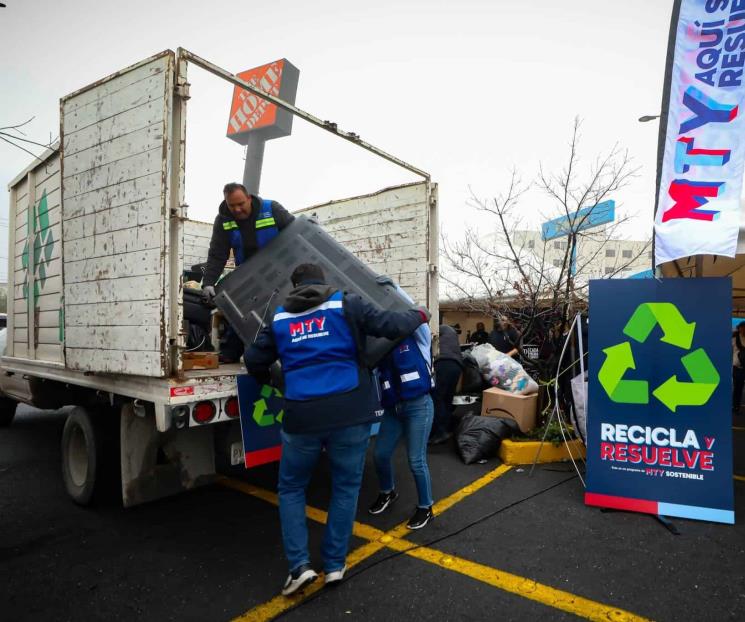 Realizan tercera edición del programa “Recicla y Resuelve”