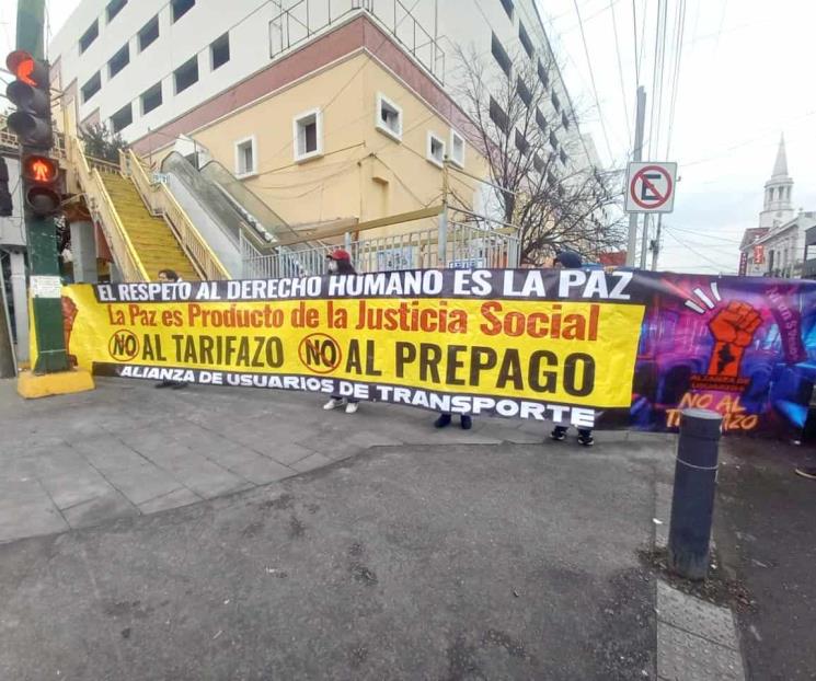 Mantienen protestas ante el incremento a tarifas