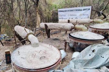Destruye Marina narcolaboratorios en Sinaloa