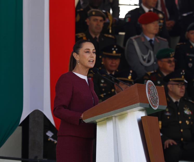 A México se le respeta, dice Sheinbaum en el Día de la Bandera A México se le respeta, dice Sheinbaum en el Día de la Bandera