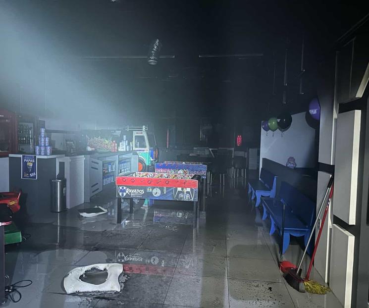 Alarma incendio en centro comercial