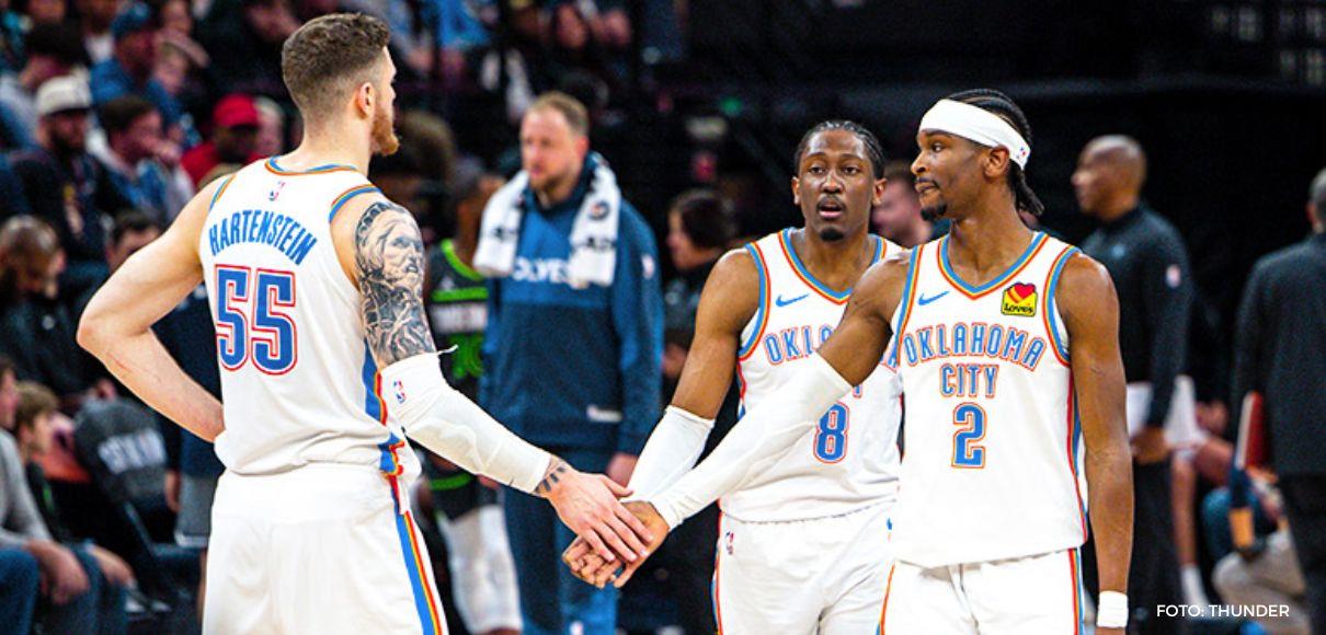 Minnesota remonta y gana al Thunder