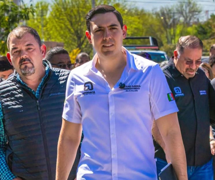 Anuncia César Garza trabajos de recarpeteo