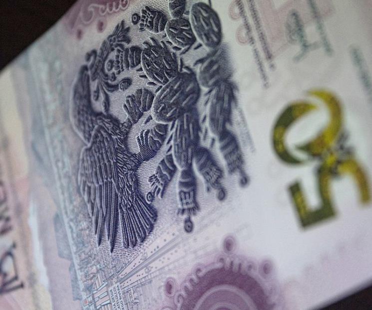 Peso logra ganancias y cierra en 20.46