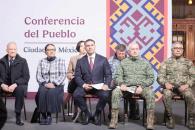 Viaja gabinete de seguridad de México a Estados Unidos