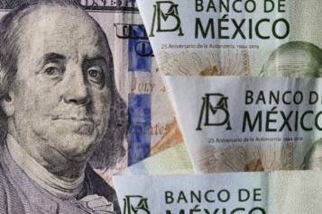 Cierra peso mexicano al alza tras postergación de aranceles de EU