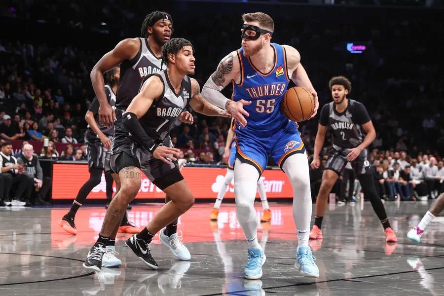 Se impone el Thunder a los Nets