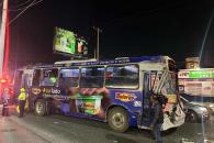 Deja 12 lesionados choque de camiones en Monterrey Deja 12 lesionados choque de camiones en Monterrey