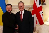 Recibe Starmer a Zelenski en Londres Recibe Starmer a Zelenski en Londres
