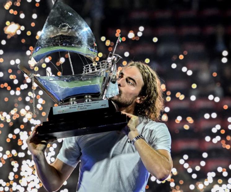 Se corona Tsitsipas en torneo de Dubái