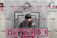 Detienen a asaltante de tienda Detienen a asaltante de tienda