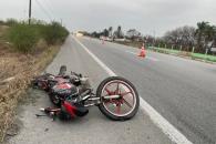 Muere motociclista en carretera nacional de Linares Muere motociclista en carretera nacional de Linares