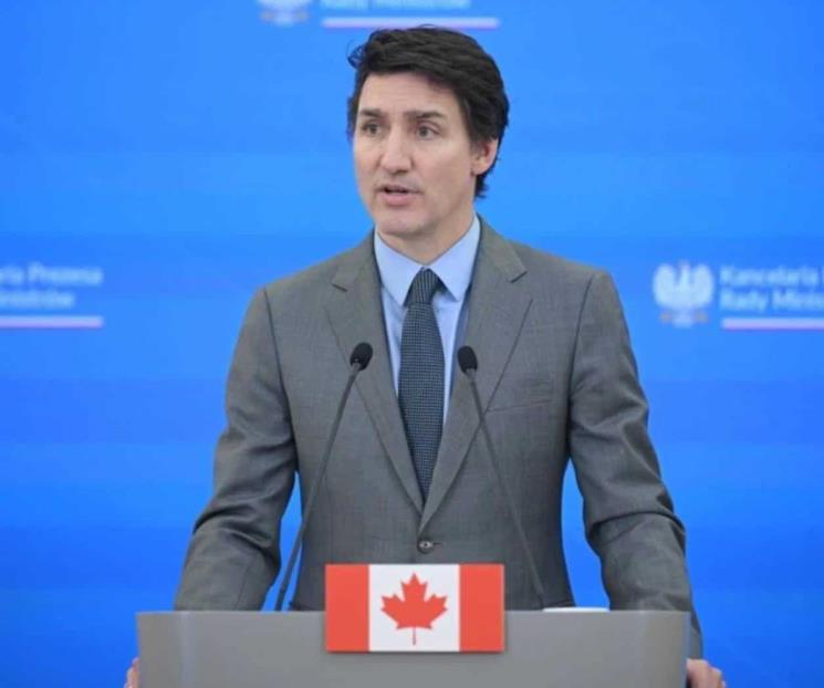 Trudeau anuncia aranceles del 25% a EU y buscará impugnar en la OMC