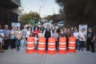 Entrega David de la Peña obra de pavimentación en Privada La Loma Entrega David de la Peña obra de pavimentación en Privada La Loma