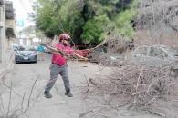 Dejan rachas de vientos severos daños