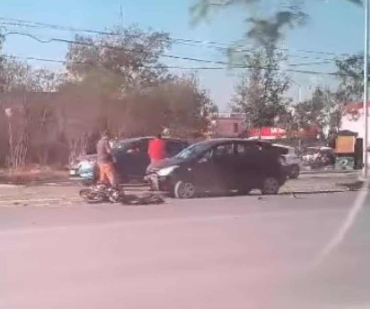 Motociclista pierde la vida tras choque por alcance, en Apodaca