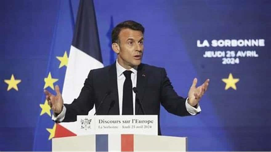 Propone Macron la fuerza nuclear de Francia para Europa