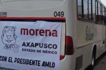 Inicia Morena acciones para mitin del Zócalo