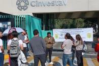 Estudiantes sin beca cierran instalaciones del Cinvestav Estudiantes sin beca cierran instalaciones del Cinvestav