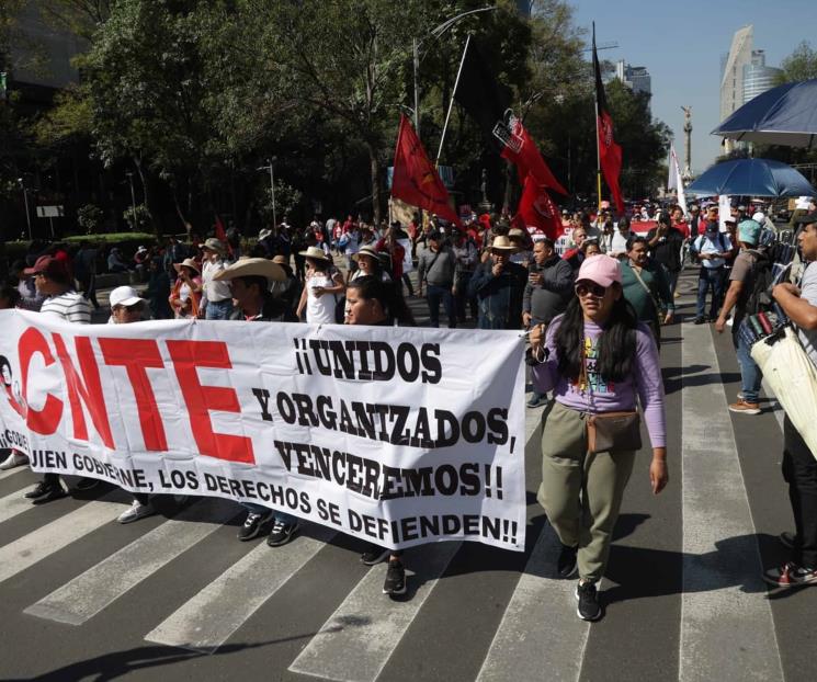 No es necesario paro de labores del CNTE: Sheinbaum