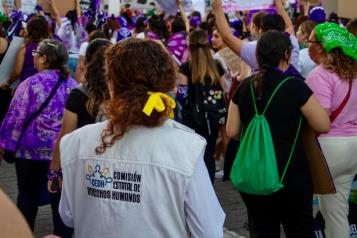 Demanda CEDH garantizar un ambiente seguro en el 8M