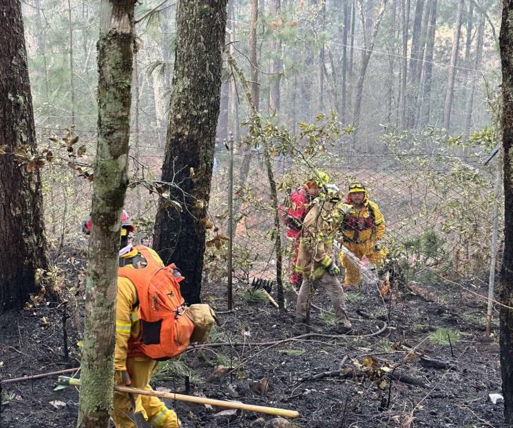 Extingue PC incendio del Topo Chico y controla otros dos