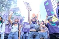 Realizan primer ´8M´ tras haber una mujer Presidenta Realizan primer ´8M´ tras haber una mujer Presidenta
