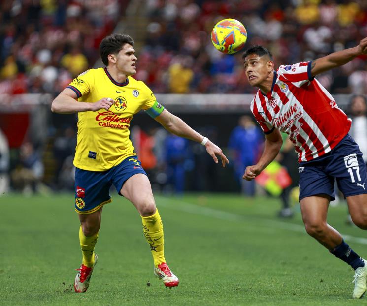 Empatan Chivas y América en el ´clásico nacional´