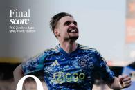 Gana el Ajax y se afianzan en la cima del futbol holandés Gana el Ajax y se afianzan en la cima del futbol holandés
