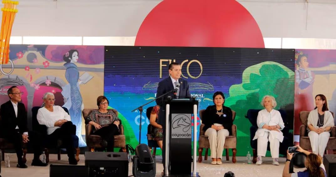 Inauguran la Feria Internacional del Libro de Coyoacán