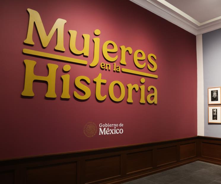 Sheinbaum inaugura sala Mujeres en la Historia en Palacio Nacional