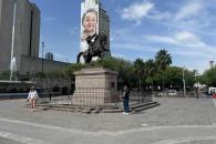 Deja daños mínimos a monumentos y edificios protegidos marcha del 8M Deja daños mínimos a monumentos y edificios protegidos marcha del 8M