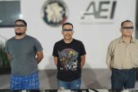 Capturan a tres sujetos armados Capturan a tres sujetos armados