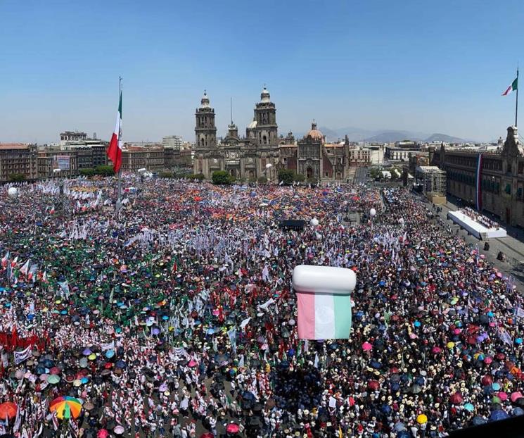 Sheinbaum rechaza acarreo a su festival-asamblea del Zócalo