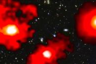 La NASA detecta tres galaxias formadas tras el Big Bang