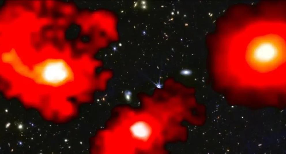 La NASA detecta tres galaxias formadas tras el Big Bang