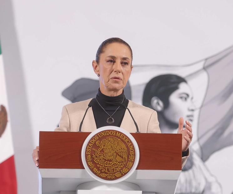 No debe de estar opinando sobre un evento de México: Sheinbaum