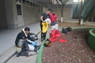 Alarma derrame de químicos en UVM Alarma derrame de químicos en UVM