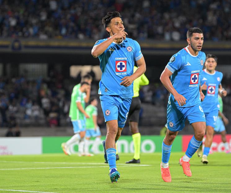 Golea Cruz Azul y avanzan a cuartos