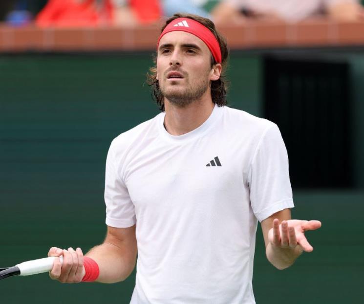 Cae Tsitsipas en Indian Wells