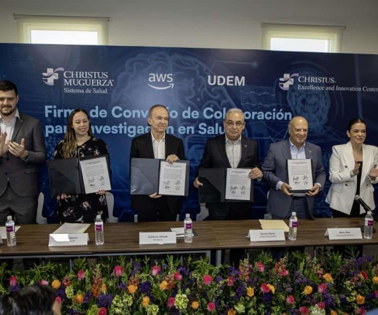 Firman acuerdo para impulsar investigación médica con IA generativa