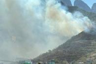 Se registra incendio en el Cerro de la Campana Se registra incendio en el Cerro de la Campana